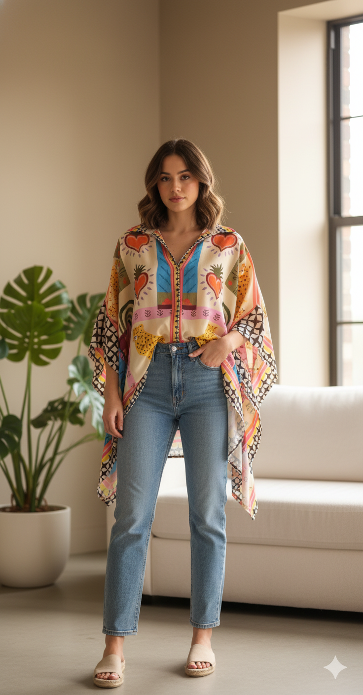 Blusones Estampados Boho