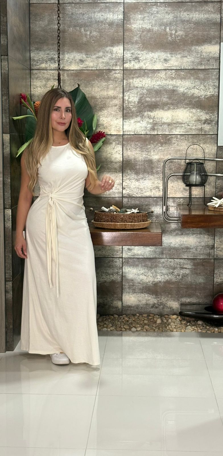 Vestidos Juveniles Beige y Café